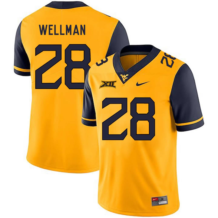 West Virginia Mountaineers 28 Elijah Wellman Gold College Football Jerseys Dzhi,We sell and wholesale West Virginia Mountaineers 28 Elijah Wellman Gold College Football Jerseys Dzhi on line form chian!